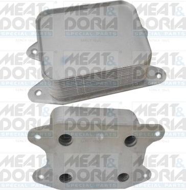 Радиатор масляный (маслоохладитель) для двигателя Meat & Doria для Audi A1 I (8X) 2012-2018. Артикул 95120