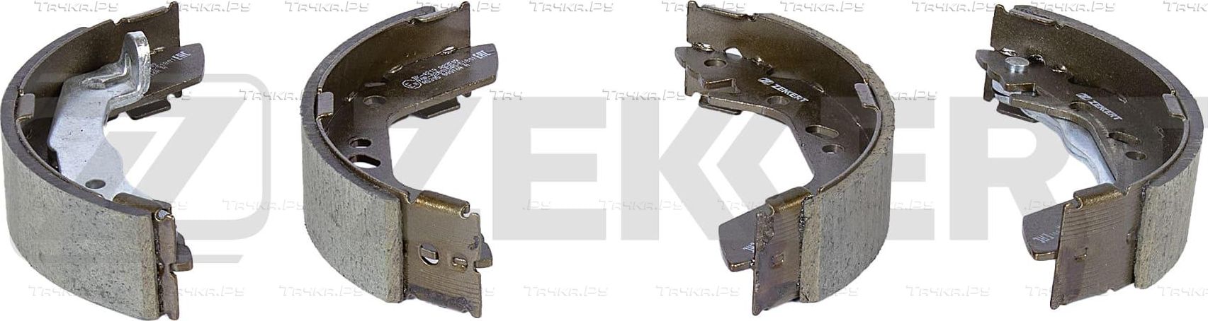 Тормозные колодки Zekkert задние для Hyundai Accent II 1999-2006. Артикул BK-4219