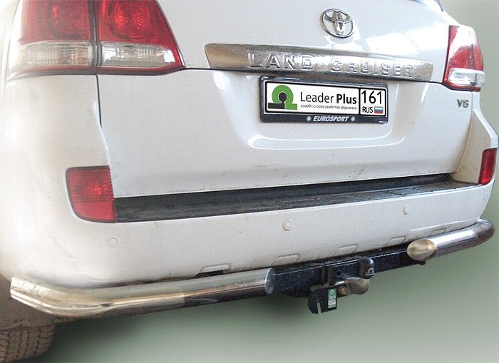 Фаркоп Лидер-Плюс для Toyota Land Cruiser 200 2007-2021. Фланцевое крепление. Артикул T110-FC