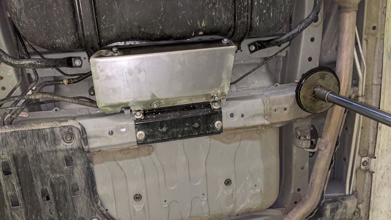 Защита Шериф (2 мм) для адсорбера Honda Stepwgn V рестайлинг 2017-2022. Артикул 09.5199