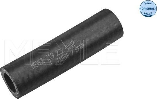 Патрубок радиатора (системы охлаждения) Meyle (EPDM (Этилен-пропиленовый каучук)). Артикул 219 222 0007