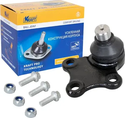 Опора шаровая PSA BERLINGO/PARTNER 96- нижн.лев/прав. (Kraft). Артикул KT053227