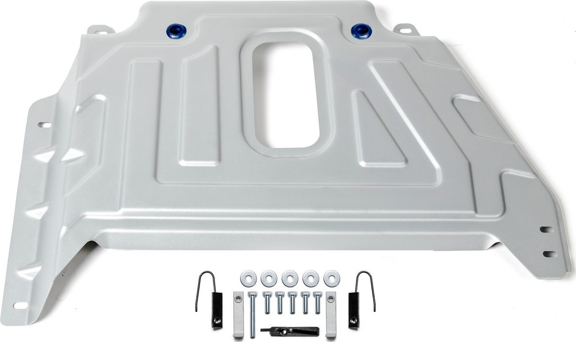 Защита алюминиевая Rival для кислородного датчика Renault Duster II 4WD 2021-2026. Артикул 333.4725.3