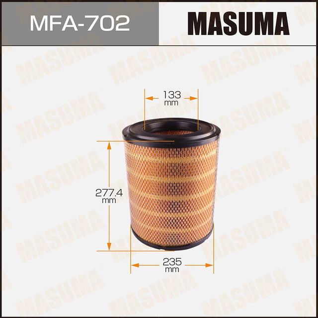 Воздушный фильтр Masuma. Артикул MFA-702