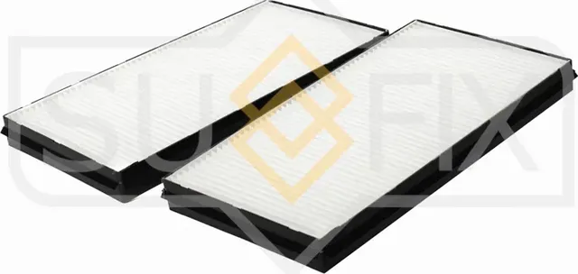 Фильтр салонный (комплект 2 шт.) (Sufix). Артикул SS1087