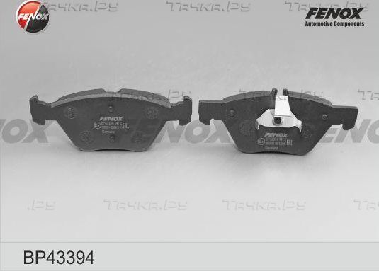 Тормозные колодки Fenox передние для Chrysler Crossfire 2003-2008. Артикул BP43394