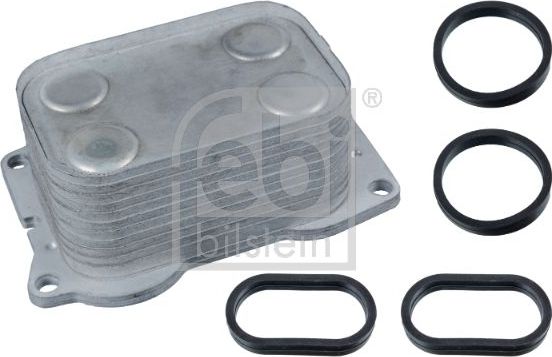Радиатор масляный (маслоохладитель) для двигателя Febi Bilstein для Fiat Scudo II 2007-2016. Артикул 107180