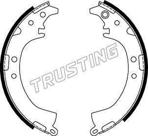 Тормозные колодки Trusting. Артикул 115.299