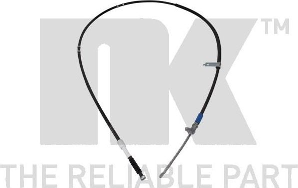 Трос ручника (тросик ручного тормоза) NK левый для Toyota Ipsum II (M20) 2001-2005. Артикул 9045215
