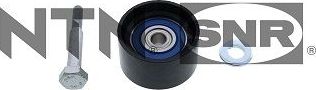 Направляющий (ведущий) ролик ремня ГРМ NTN / SNR. Артикул GE358.27