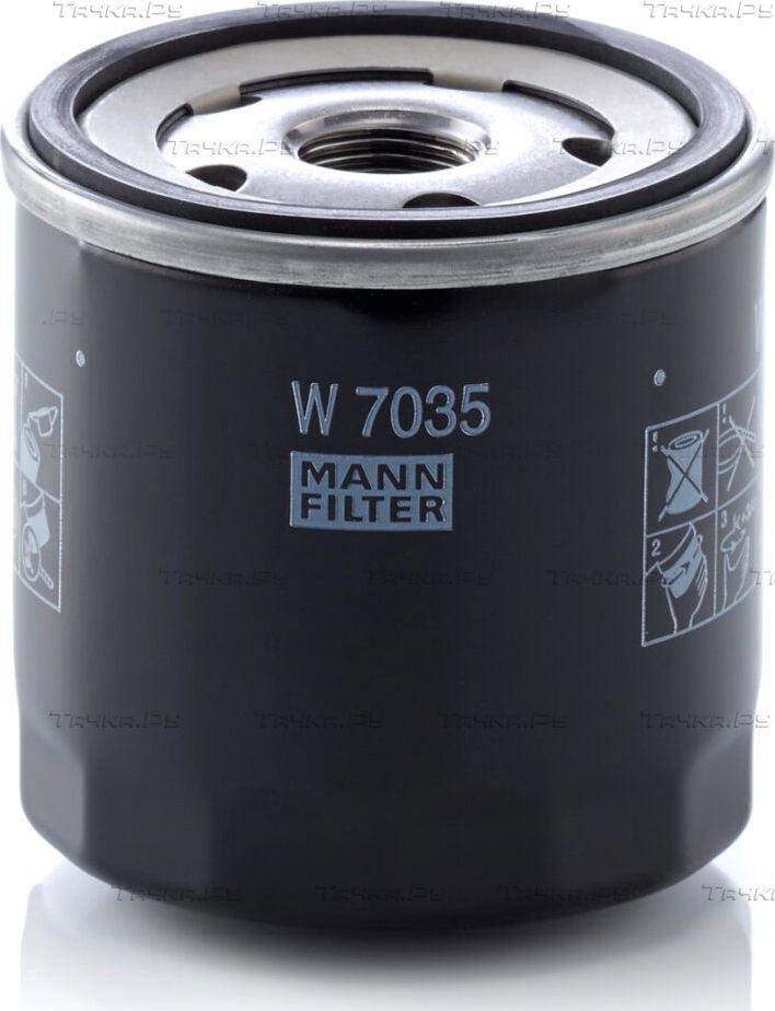 Масляный фильтр Mann-Filter для Plymouth Neon 1994-2001. Артикул W 7035