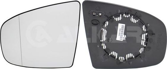 Зеркальное стекло бокового зеркала Alkar. Артикул 6471889