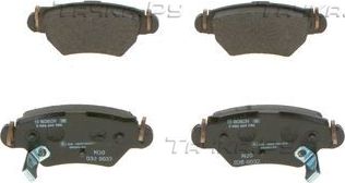 Тормозные колодки Bosch. Артикул 0 986 495 250