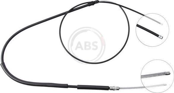 Трос ручника (тросик ручного тормоза) ABS. Артикул K12387