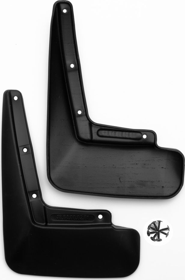 Брызговики Autofamily задняя пара для Toyota Corolla E180/E170 седан 2013-2016. Артикул NLFD.48.64.E10