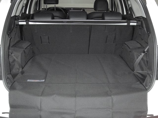 Защитный чехол AUTOSMSTUDIO "Maxi" в багажник автомобиля для Kia Sorento IV (7 мест) 2020-2026, черный. Артикул TP-KSR-IV7-MAXI-BL