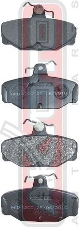 Тормозные колодки Akyoto Packing AKYOTO. Артикул AKD-1200