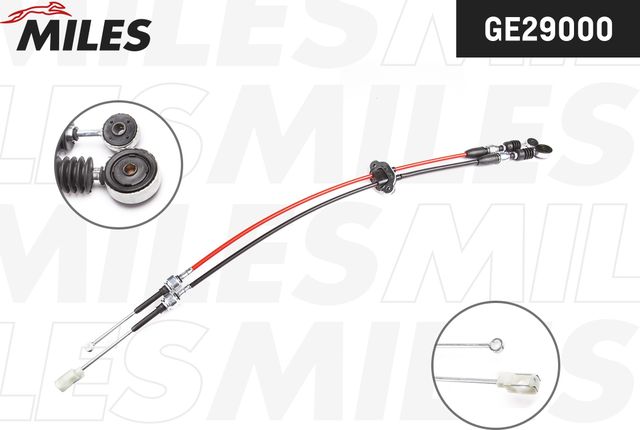 Трос переключения передач КПП Miles для Daewoo Matiz I 1998-2015. Артикул GE29000