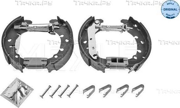 Тормозные колодки Meyle Original Kit задние для Ford Fiesta V 2002-2008. Артикул 714 533 0000/K