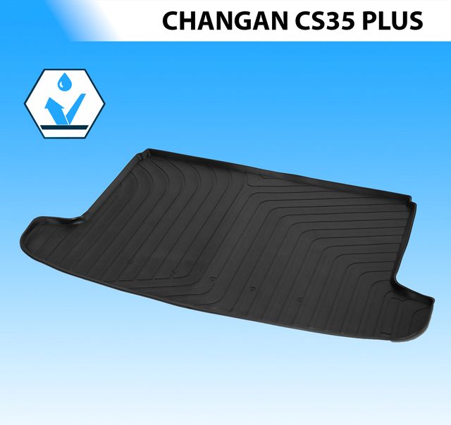 Коврик в багажник автомобиля Rival для Changan CS35 Plus 2022-2026. Артикул 18902002