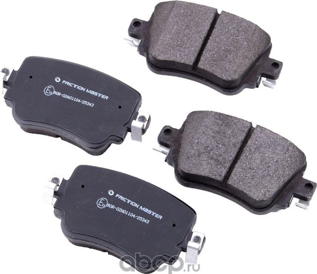 Колодки тормозные дисковые (Frictionmaster). Артикул MKD1779