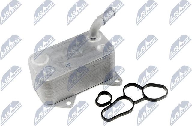 Радиатор масляный (маслоохладитель) для двигателя NTY (алюминий). Артикул CCL-AU-012