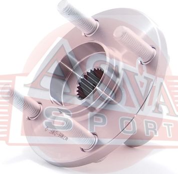 Ступица колеса (в сборе) Asva передняя для Mazda 121 II 1990-1996. Артикул MZWH-DWF