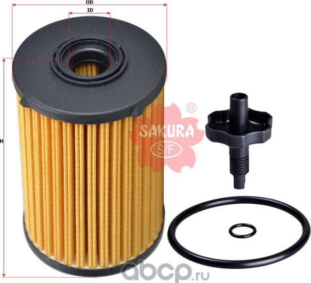 Масляный фильтр Sakura. Артикул EO-13070