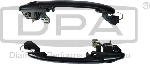 Ручка двери DPA передняя правая/левая для SEAT Alhambra I 1996-2010. Артикул 88371820502