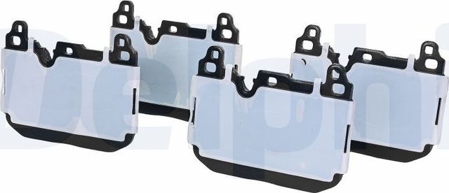 Тормозные колодки Delphi (Low-Metallic) для MINI Clubman II (F54) 2019-2026. Артикул LP3597