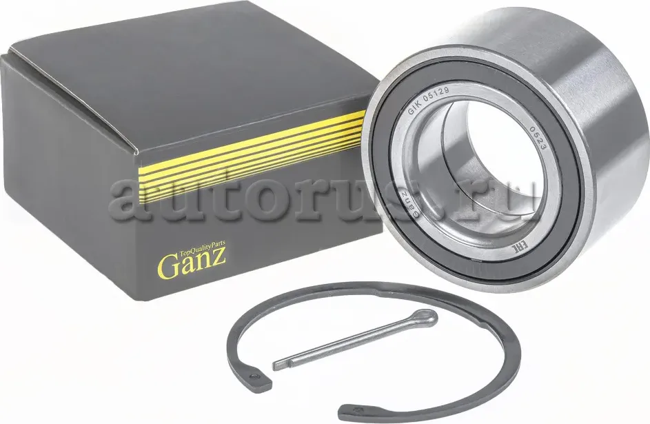 Подшипник ступицы передний (Ganz). Артикул GIK05129