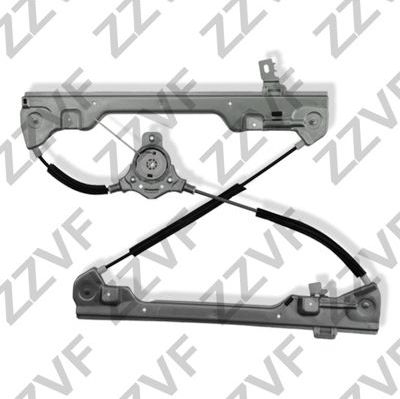 Стеклоподъемник ZZVF передний правый для Nissan Primera P12 2002-2008. Артикул ZV80770AV601