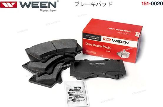 Тормозные колодки WEEN. Артикул 151-0020