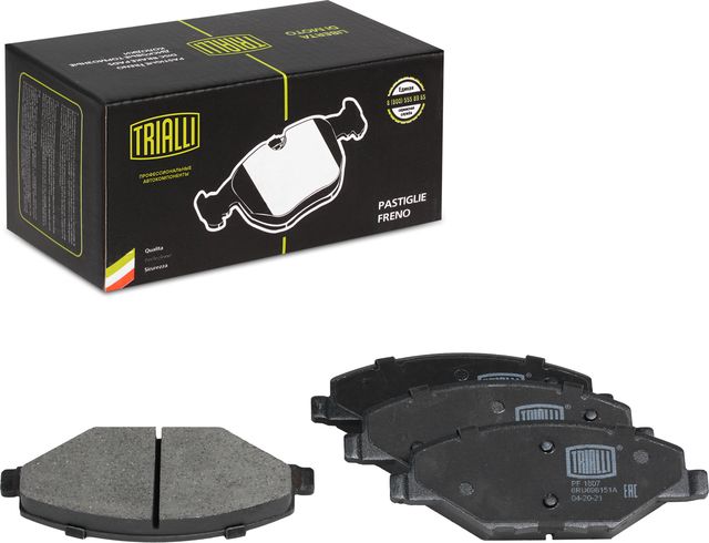 Тормозные колодки Trialli. Артикул PF 1807