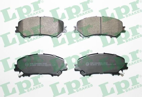 Тормозные колодки LPR. Артикул 05P2151