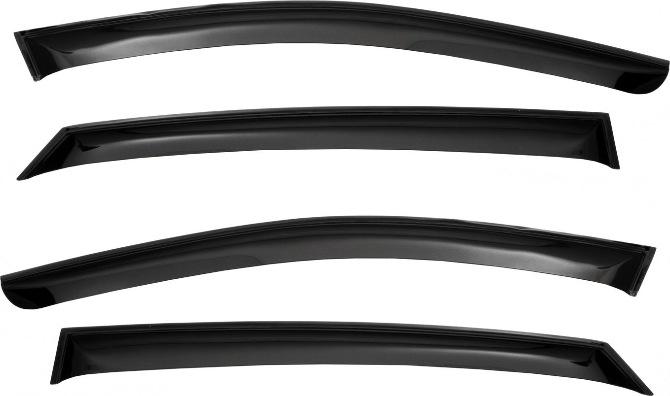 Дефлекторы REIN для окон (накладной скотч 3М) (4 шт.) Chery Tiggo 4 2018-2026. Артикул REINWV1040