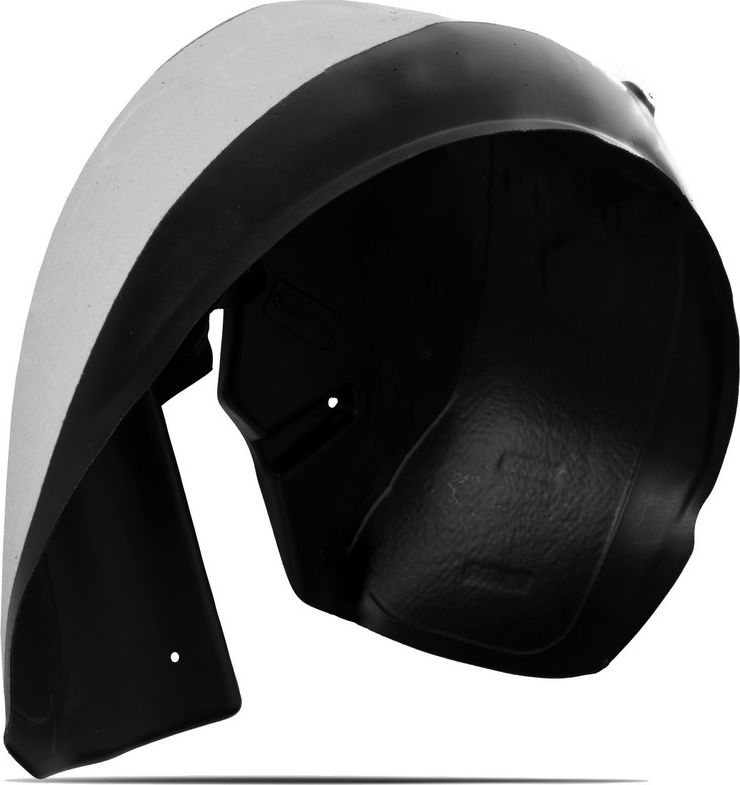 Подкрылок (локер) TOTEM задний правый с шумоизоляцией для Volkswagen Touareg III 5 дв. 2018-2026. Артикул TOTEM.S.51.05.004