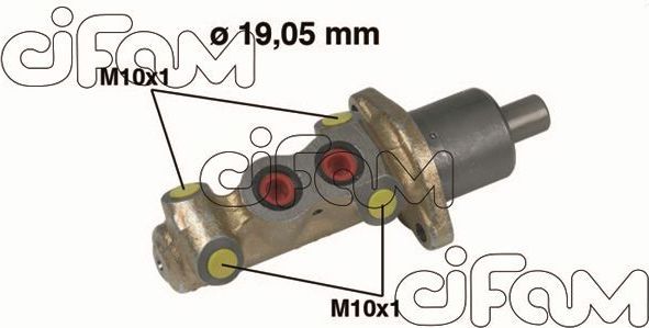 Тормозной цилиндр главный Cifam (Чугун) для Peugeot 306 1993-1996. Артикул 202-231