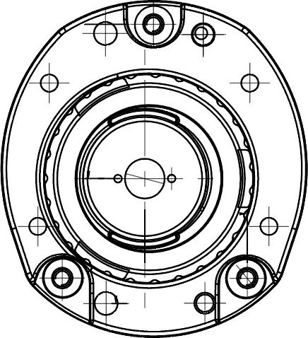 Опора амортизатора (стойки) Trialli. Артикул SA 2050