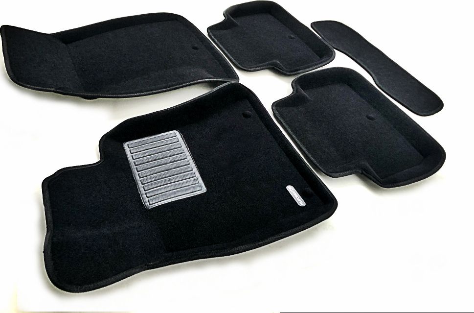 Коврики текстильные Euromat 3D Business для салона Genesis G70 CS35 2018-2026. Артикул EMC3D-001403