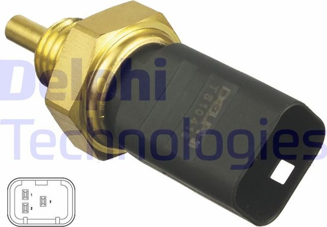 Датчик температуры охлаждающей жидкости Delphi для Dacia Solenza 2003-2005. Артикул TS10416