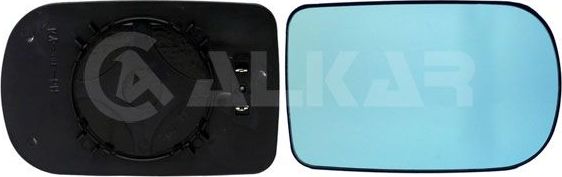 Зеркальное стекло бокового зеркала Alkar правое для BMW 5 IV (E39) 1995-2004. Артикул 6432844