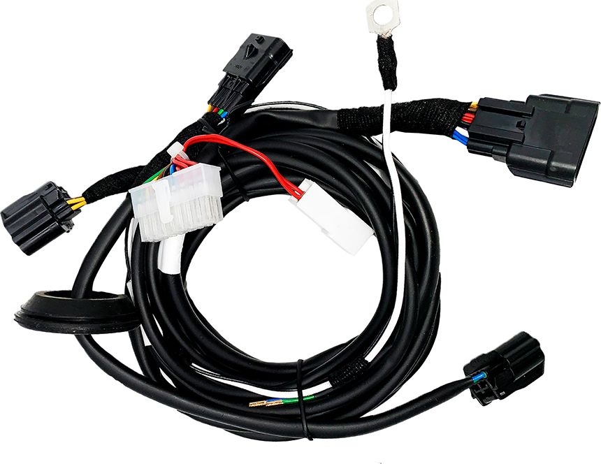 Штатная электрика фаркопа Концепт Авто 7-контактная с блоком для Lada XRay 2016-2022 . Артикул KA SC 71 101 052