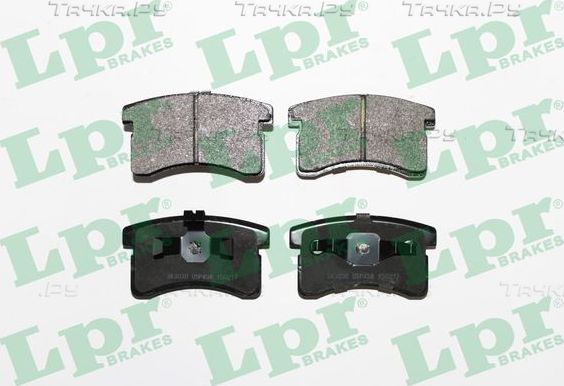 Тормозные колодки LPR. Артикул 05P458