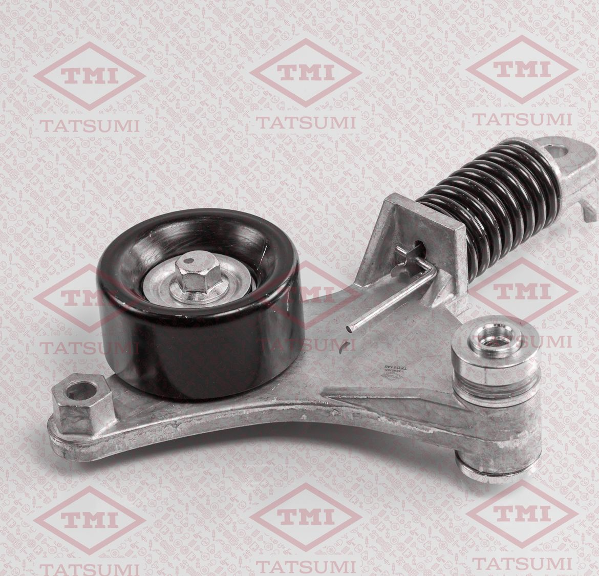 Натяжитель поликлин.ремня с роликом (Tatsumi). Артикул TFD1146