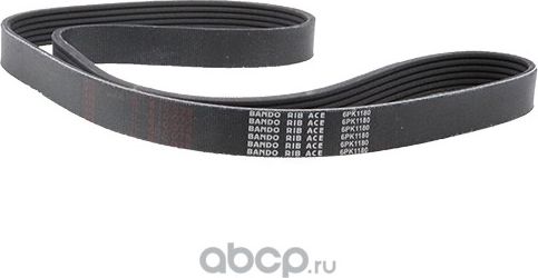 Приводной ремень поликлиновой Bando. Артикул 6PK1180