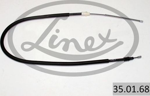 Трос ручника (тросик ручного тормоза) Linex правый/левый для Renault Laguna I 1995-2001. Артикул 35.01.68
