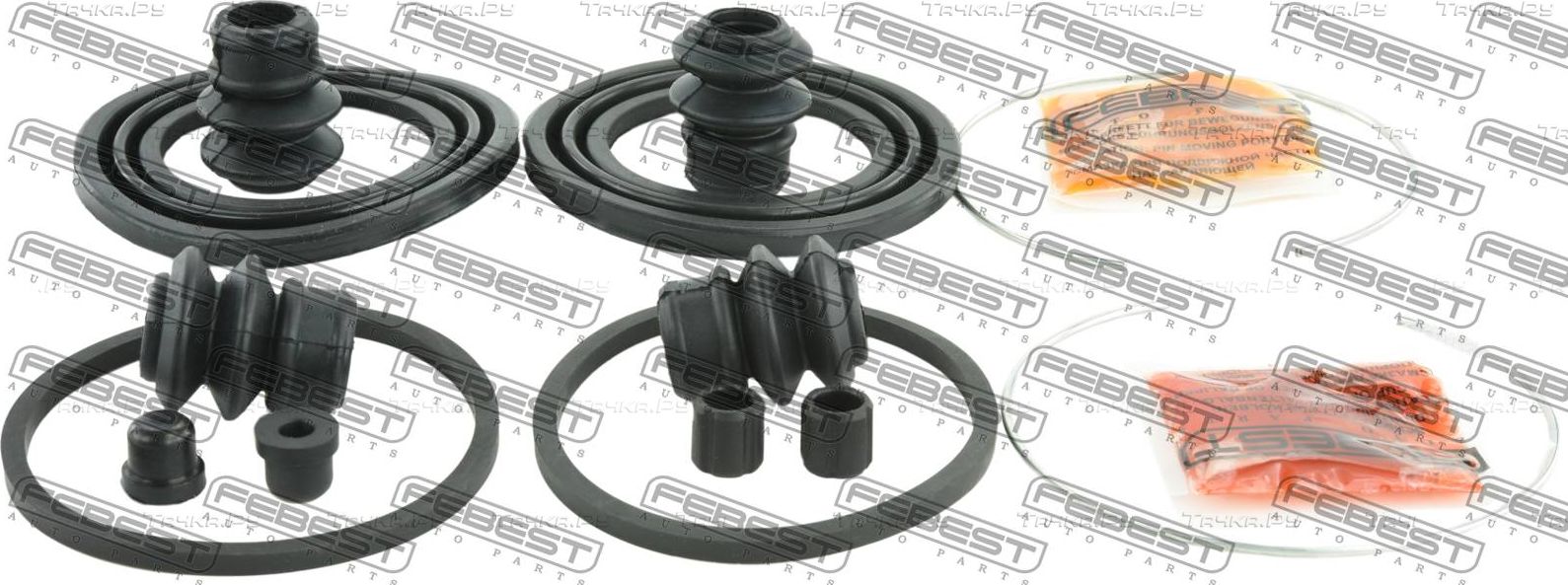 Ремкомплект тормозного суппорта Febest передний для Opel Monterey A 1992-1997. Артикул 1875-FRBF