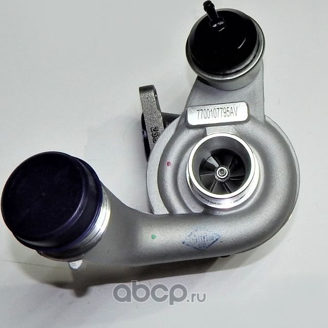 Турбокомпрессор автомобильный (7700107795 аналог), новый (Awgo) Awgo. Артикул 7700107795AV