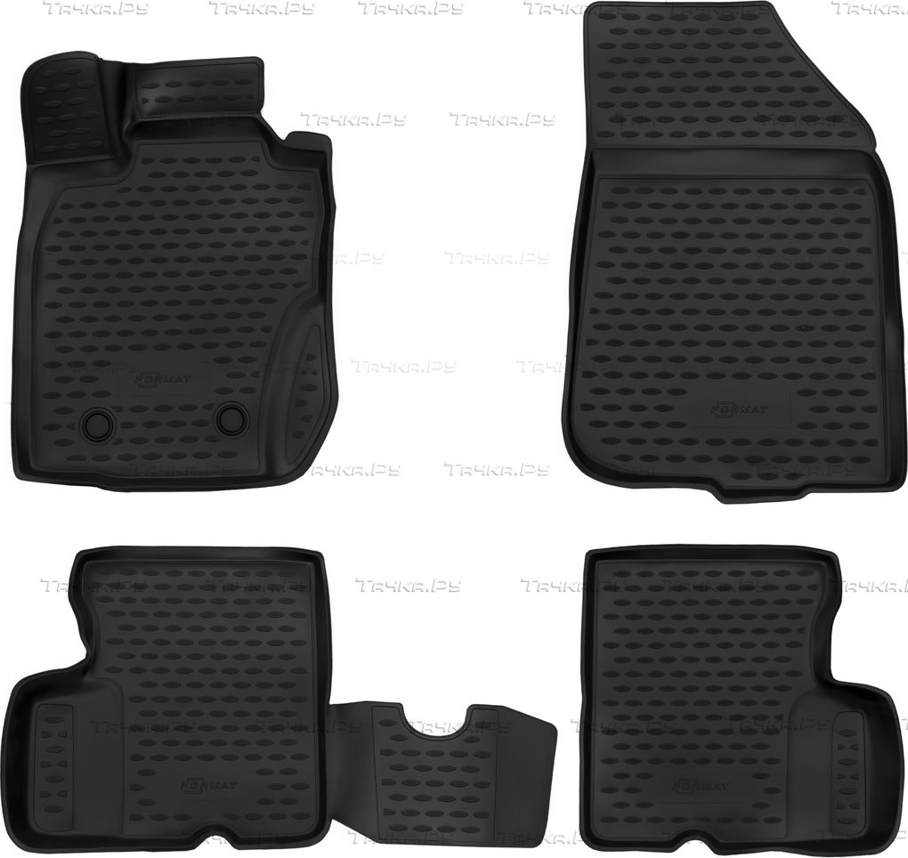 Коврики 3D Format c повышенной износостойкостью для салона Renault Duster 4WD I 2010-2015. Артикул FORMAT.3D.41.28.210kh